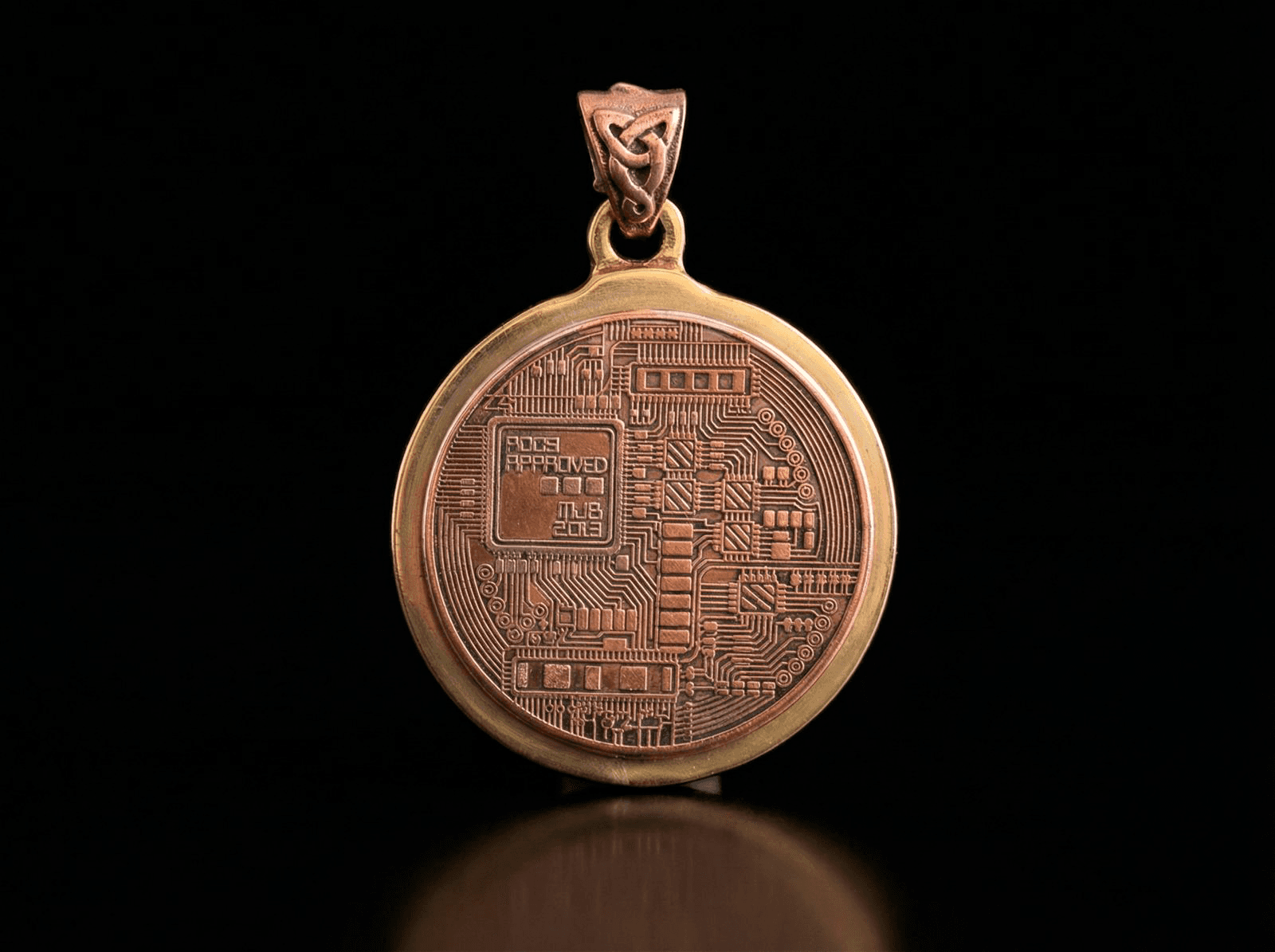 Medallón bio magnético